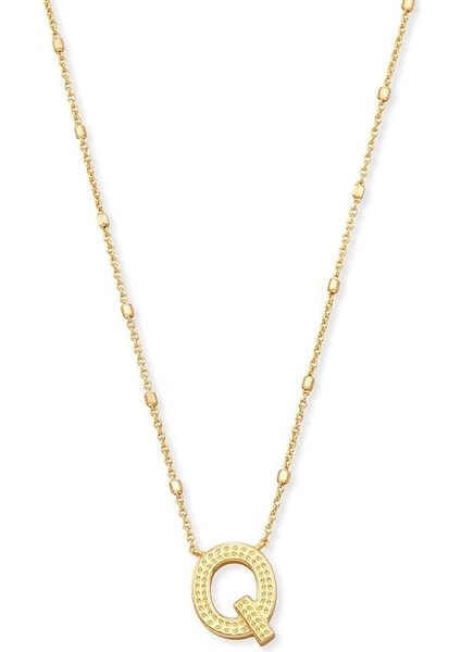 Az Kadın Kolye Kolye, Moda Takılar, 14 Ayar Altın Kaplama Pirinç Q (Yurt Dışından)