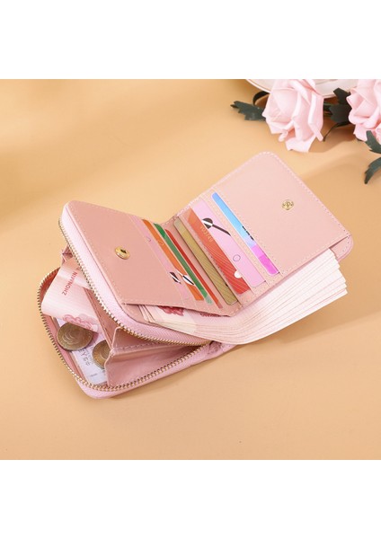 Women's Wallet Ladies Purse, Small Cash Walle, Tassels Pu Leather Multi-Slots Short Money Bag Clutch Holder Case For Girls With Rabbit-Shaped Metal Tassels Pendant Gift Bifold (Yurt Dışından) fiyatları
