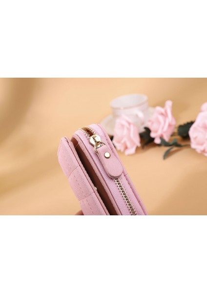 Women's Wallet Ladies Purse, Small Cash Walle, Tassels Pu Leather Multi-Slots Short Money Bag Clutch Holder Case For Girls With Rabbit-Shaped Metal Tassels Pendant Gift Bifold (Yurt Dışından) fırsatları