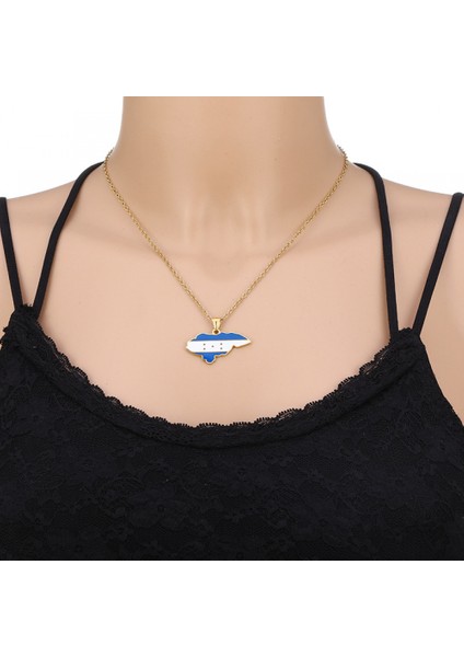 Moda Paslanmaz Çelik Kolye, Honduras Harita Kolye, Erkekler ve Kadınlar Için Moda Aksesuarları, Aile Veya Arkadaşlar Için En Iyi Hediye (Yurt Dışından)