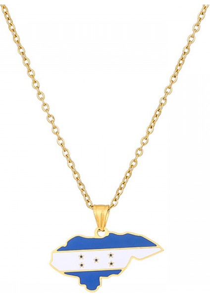 Moda Paslanmaz Çelik Kolye, Honduras Harita Kolye, Erkekler ve Kadınlar Için Moda Aksesuarları, Aile Veya Arkadaşlar Için En Iyi Hediye (Yurt Dışından) fırsatları