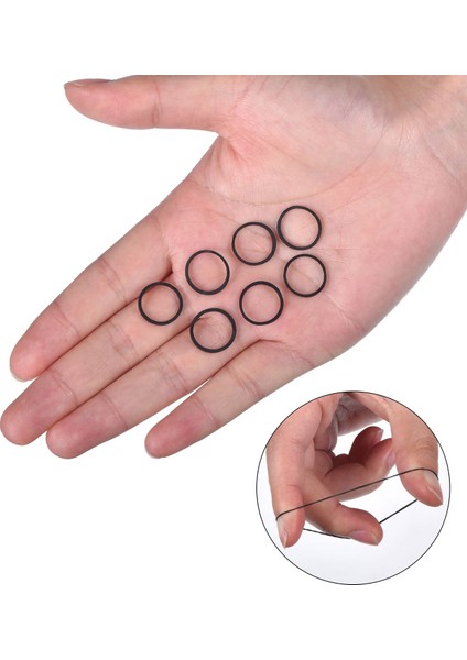 1000 Mini Lastik Bantlar Çocuk Saç Örgüsü Saçları Için Yumuşak Elastik Bantlar (Siyah) (Yurt Dışından) fırsatları