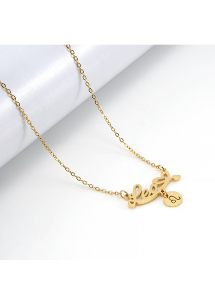 Burç Kolyeler 18K Altın Kaplama Dolgulu Paslanmaz Çelik 12 Astroloji Kolyeler Takımyıldızı Para Burcu Kadın Kızlar Için Zarif Zincir Kolyeler (Yurt Dışından)