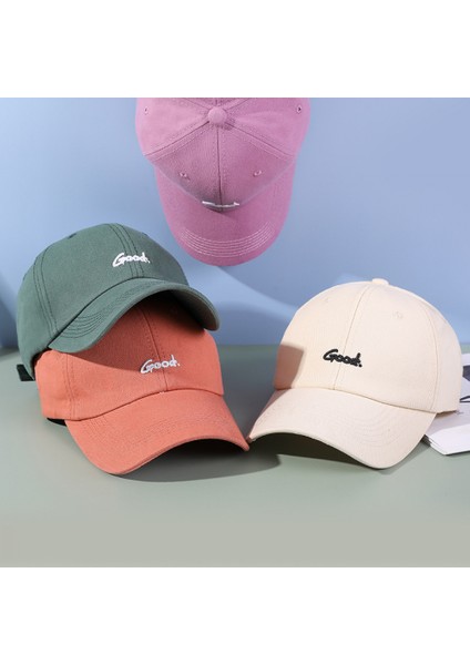 Beyzbol Şapkası Yıkanmış Tam Kapak Yıpranmış Güneş Şapkası Erkek ve Kadın Yeni Şapka (Yeşil) (Yurt Dışından) fırsatları