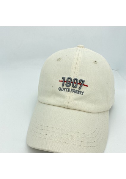 1907 Beyzbol Şapkası Yaz Soft Üst Şapka (Beyaz) (Yurt Dışından) modelleri