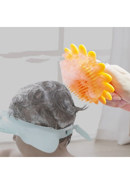 Silikon Tüy Bırakmayan Banyo Fırçası Silikon Masaj Banyo Fırçası Yumuşak Arka Fırçalama Temizleme Fırçası (Yurt Dışından) modelleri