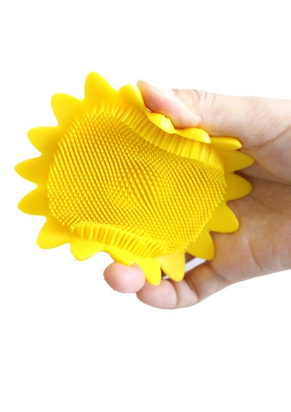 Silikon Tüy Bırakmayan Banyo Fırçası Silikon Masaj Banyo Fırçası Yumuşak Arka Fırçalama Temizleme Fırçası (Yurt Dışından) fırsatları