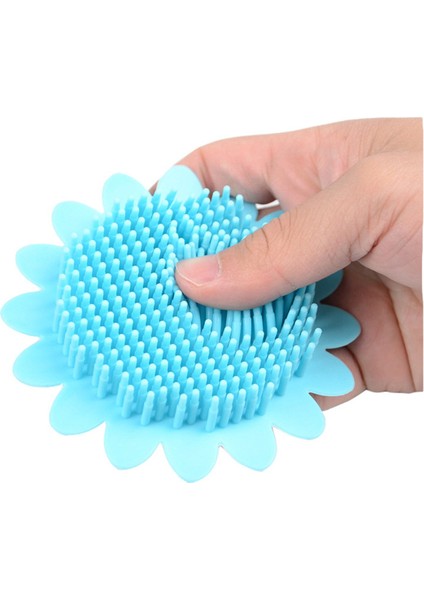 Silikon Tüy Bırakmayan Banyo Fırçası Silikon Masaj Banyo Fırçası Yumuşak Arka Fırçalama Temizleme Fırçası (Yurt Dışından) indirimleri