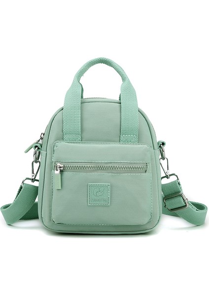 Kadınların Şık Omuz Çantası, Su Geçirmez Naylon Çapraz Çanta, Rahat ve Çok Yönlü Cep Telefonu Sırt Çantası (Yurt Dışından)