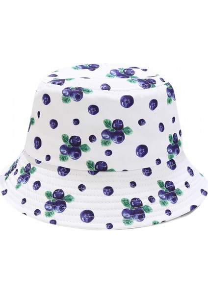 Kova Şapka Yaz Plaj Güneş Şapkası Toplanabilir Balıkçı Şapkası Unisex (HATN045) (Yurt Dışından)