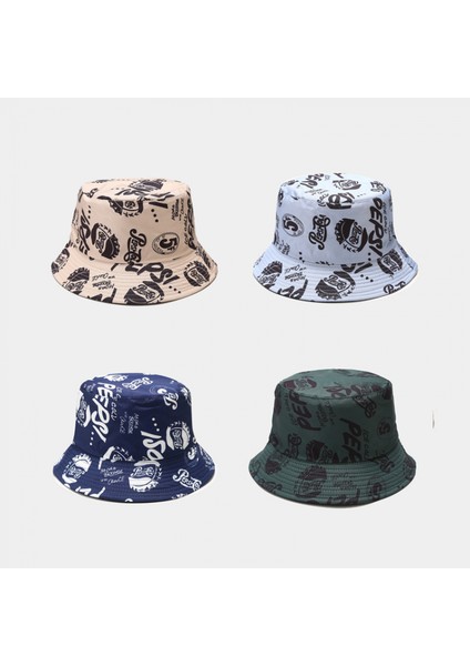 Kadınlar Için Şirin Bucket Hat Plaj Balıkçı Şapkaları, Çift Taraflı Aşınma, Açık Mavi (Yurt Dışından) fırsatları
