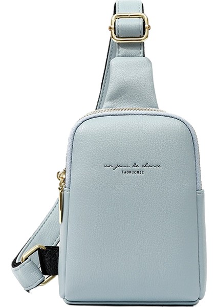 Moda Bayanlar Pu Crossbody Çanta Modaya Uygun Ins Göğüs Çantası (Yurt Dışından)