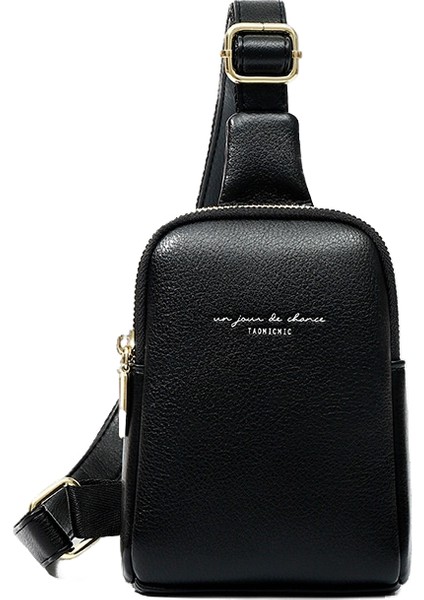 Moda Bayanlar Pu Crossbody Çanta Modaya Uygun Ins Göğüs Çantası (Yurt Dışından)