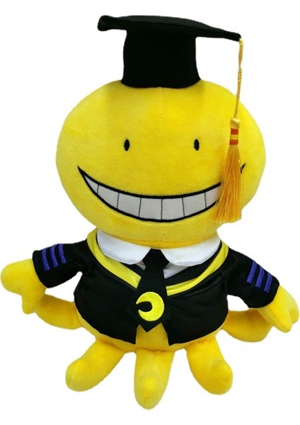 Korosensei Bebek Ahtapot Peluş Oyuncak Bebek Anime Çevresel Yastık Yastık (Yurt Dışından)