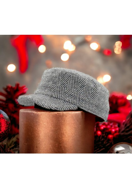 Unisex Kışlık Kaşe Castro Şapka Fidel Castro Şapka Kep