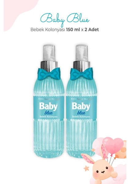 Eyüp Sabri Tuncer Baby Blue Bebek Kolonyası 150 ml x 2 Adet