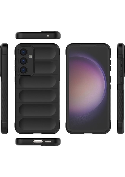 Samsung Galaxy S23 Fe 5g Için Yumuşak Tpu Kaymaz Telefon Kılıfı - Siyah (Yurt Dışından) modelleri