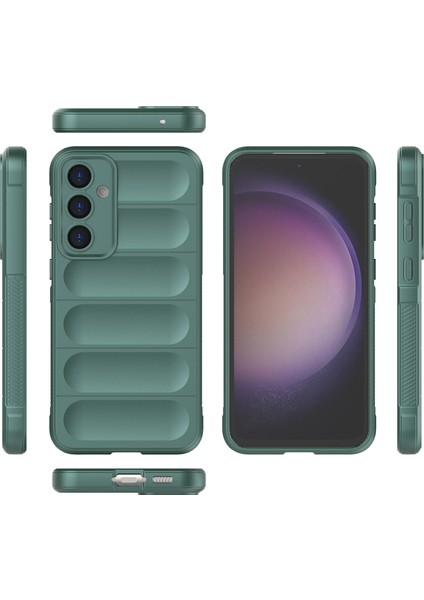 Samsung Galaxy S23 Fe 5g Için Yumuşak Tpu Kaymaz Telefon Kılıfı - Yeşil (Yurt Dışından) modelleri