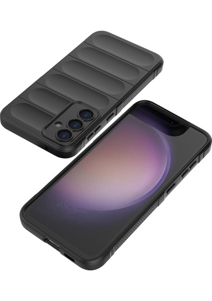 Samsung Galaxy S23 Fe 5g Için Yumuşak Tpu Kaymaz Telefon Kılıfı - Koyu Gri (Yurt Dışından) modelleri