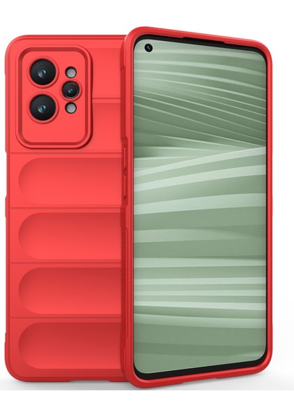 Realme Gt2 Pro Için Yumuşak Tpu Kaymaz Telefon Kılıfı - Kırmızı (Yurt Dışından) fiyatları