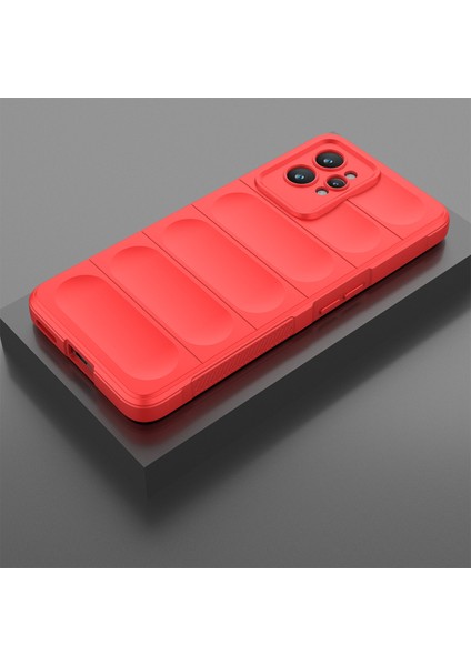 Realme Gt2 Pro Için Yumuşak Tpu Kaymaz Telefon Kılıfı - Kırmızı (Yurt Dışından) indirimleri