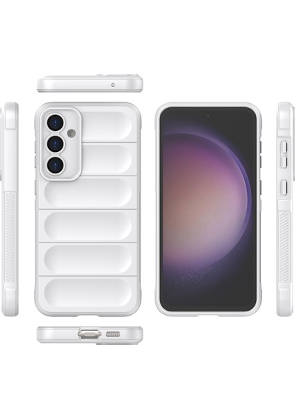 Samsung Galaxy S23 Fe 5g Için Yumuşak Tpu Kaymaz Telefon Kılıfı - Beyaz (Yurt Dışından) fırsatları
