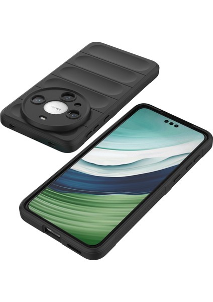 Huawei Mate 60 Pro Için Yumuşak Tpu Kaymaz Telefon Kılıfı - Gri (Yurt Dışından)