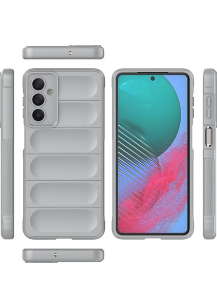 Samsung Galaxy M54 5g Için Yumuşak Tpu Kaymaz Telefon Kılıfı - Gri (Yurt Dışından) fırsatları
