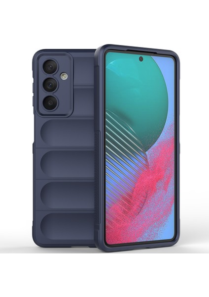 Samsung Galaxy M54 5g Için Yumuşak Tpu Kaymaz Telefon Kılıfı - Lacivert (Yurt Dışından)
