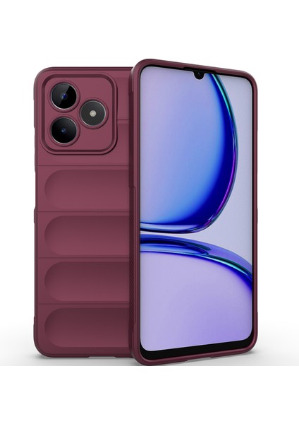 Realme C53 Için Yumuşak Tpu Kaymaz Telefon Kılıfı - Koyu Kırmızı (Yurt Dışından) fiyatları