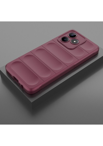 Realme C53 Için Yumuşak Tpu Kaymaz Telefon Kılıfı - Koyu Kırmızı (Yurt Dışından) indirimleri