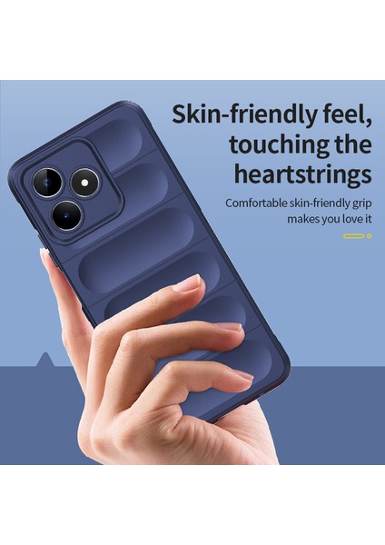 Realme C53 Için Yumuşak Tpu Kaymaz Telefon Kılıfı - Lacivert (Yurt Dışından) fırsatları