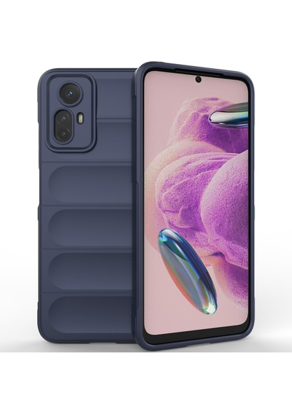 Xiaomi Redmi Note 12S Için Yumuşak Tpu Kaymaz Telefon Kılıfı - Lacivert (Yurt Dışından)