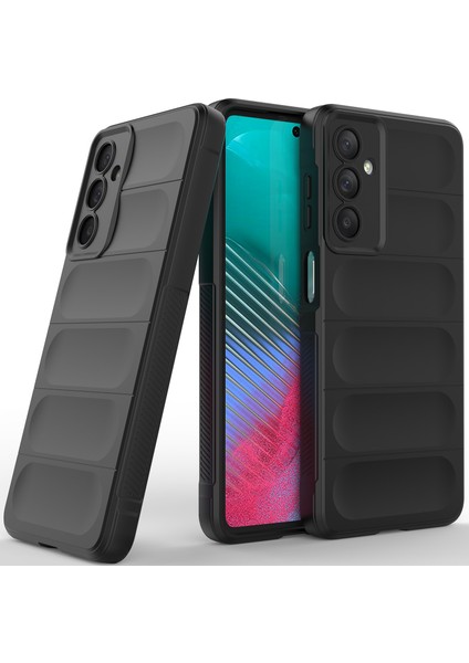 Samsung Galaxy M54 5g Için Yumuşak Tpu Kaymaz Telefon Kılıfı - Siyah (Yurt Dışından)