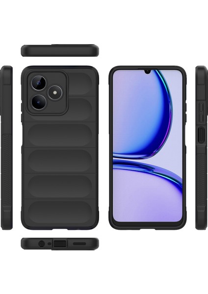Realme C53 Için Yumuşak Tpu Kaymaz Telefon Kılıfı - Koyu Gri (Yurt Dışından) fiyatları