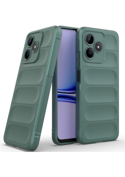 Realme C53 Için Yumuşak Tpu Kaymaz Telefon Kılıfı - Yeşil (Yurt Dışından)