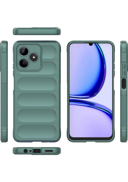 Realme C53 Için Yumuşak Tpu Kaymaz Telefon Kılıfı - Yeşil (Yurt Dışından) modelleri