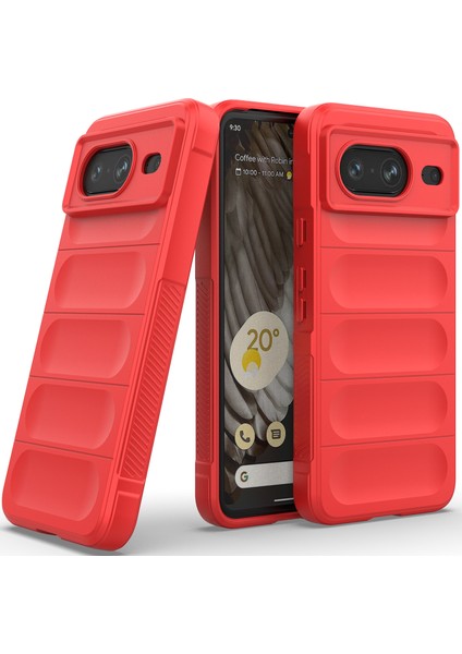 Google Pixel 8 Için Yumuşak Tpu Kaymaz Telefon Kılıfı - Kırmızı (Yurt Dışından) fiyatları