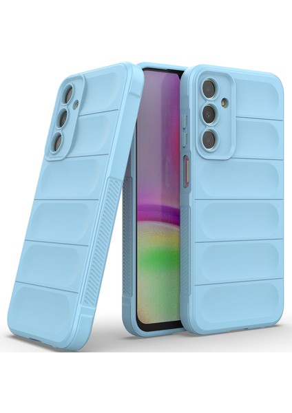 Samsung Galaxy A25 Için Yumuşak Tpu Kaymaz Telefon Kılıfı - Mavi (Yurt Dışından)
