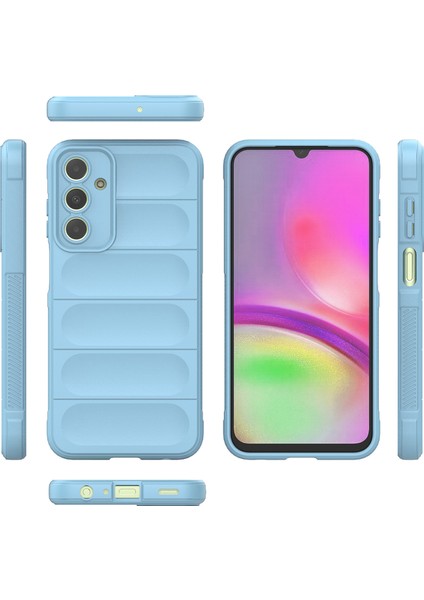Samsung Galaxy A25 Için Yumuşak Tpu Kaymaz Telefon Kılıfı - Mavi (Yurt Dışından)