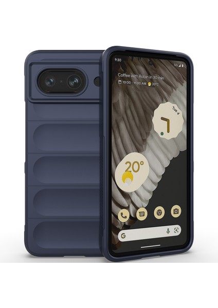 Google Pixel 8 Için Yumuşak Tpu Kaymaz Telefon Kılıfı - Lacivert (Yurt Dışından)