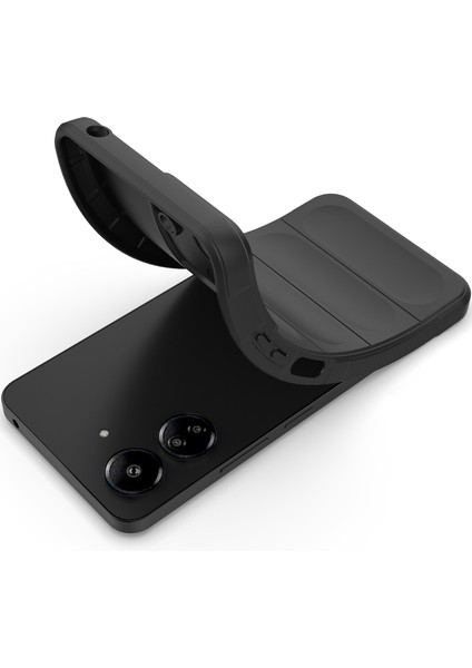 Xiaomi Redmi 13C /poco C65 Için Yumuşak Tpu Kaymaz Telefon Kılıfı - Siyah (Yurt Dışından)