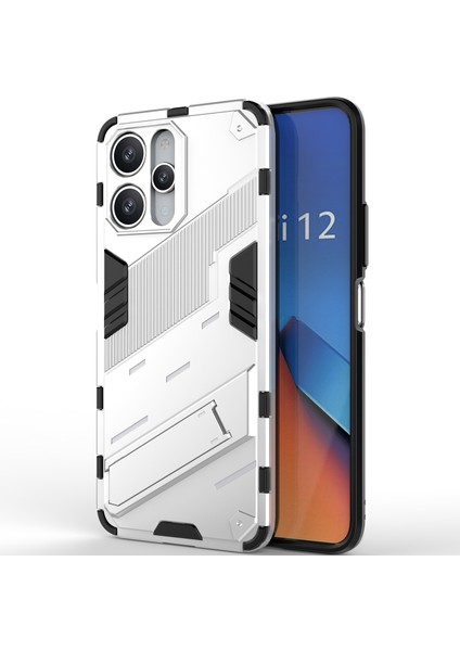 Xiaomi Redmi 12 /note 12R/POCO M6 Pro 5g Için Sert Pc Tpu Hibrit Düşme Önleyici Stand Telefon Kılıfı - Beyaz (Yurt Dışından) modelleri