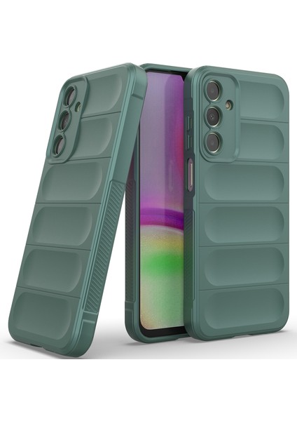 Samsung Galaxy A25 Için Yumuşak Tpu Kaymaz Telefon Kılıfı - Yeşil (Yurt Dışından)