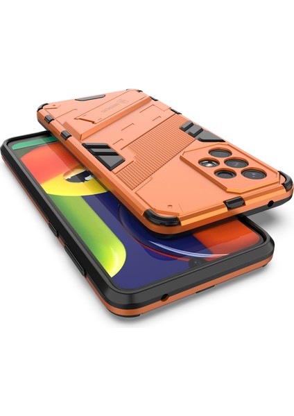 Samsung Galaxy A33 5g Için Sert Pc Tpu Hibrit Düşme Önleyici Stand Telefon Kılıfı - Turuncu (Yurt Dışından) indirimleri