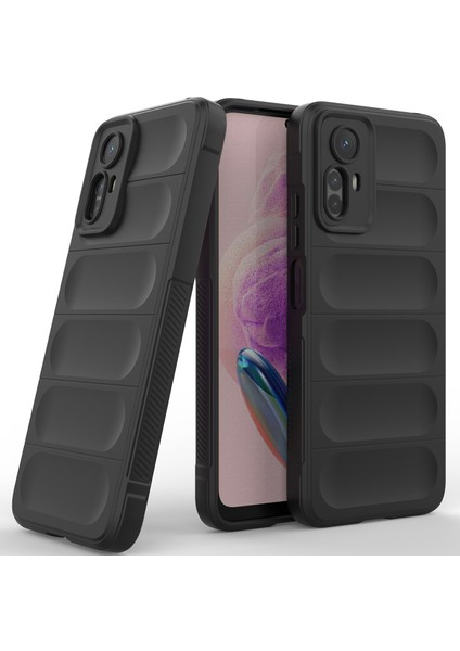 Xiaomi Redmi Note 12S Için Yumuşak Tpu Kaymaz Telefon Kılıfı - Siyah (Yurt Dışından)
