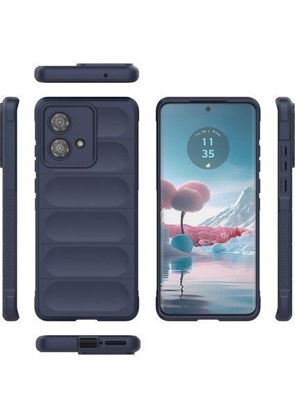 Motorola Edge 40 Neo Için Yumuşak Tpu Kaymaz Telefon Kılıfı - Lacivert (Yurt Dışından) fiyatları
