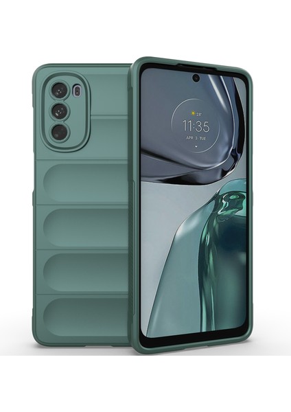 Motorola Moto G62 5g Için Yumuşak Tpu Kaymaz Telefon Kılıfı - Yeşil (Yurt Dışından) fiyatları