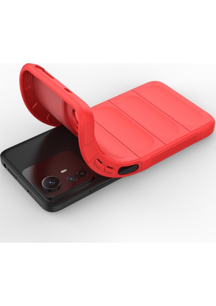 Xiaomi Redmi Note 12S Için Yumuşak Tpu Kaymaz Telefon Kılıfı - Kırmızı (Yurt Dışından) fırsatları