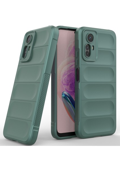 Xiaomi Redmi Note 12S Için Yumuşak Tpu Kaymaz Telefon Kılıfı - Yeşil (Yurt Dışından)